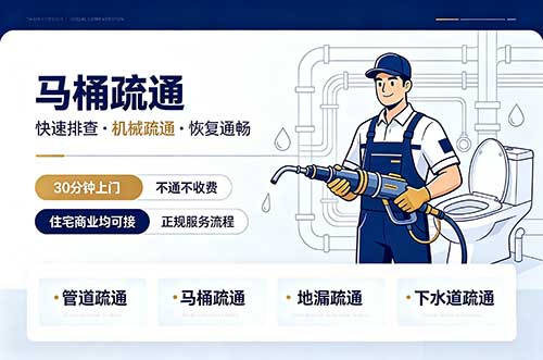 安国马桶疏通